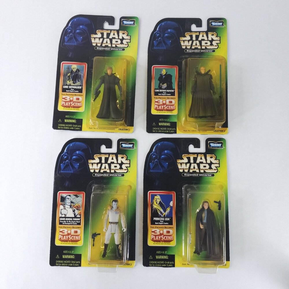 Star Wars Expanded Universe Admiral Thrawn Palpatine Luke Skywalker Leia New